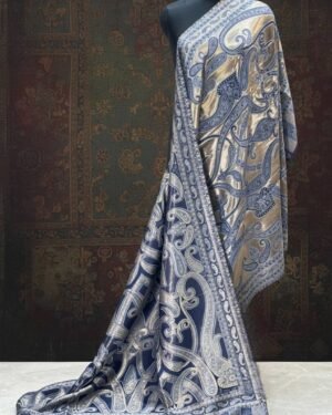 Liquid Gold Moonlight Pashmina Shawl