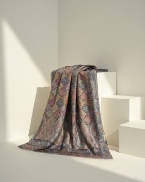 Kani Zari Moonlight Shawl