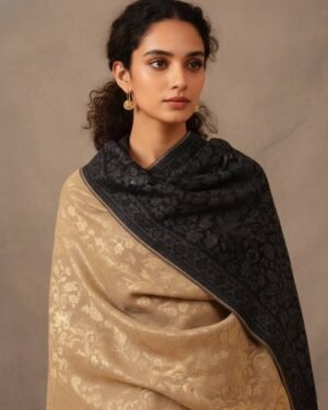 Reversible Soft Crispy Shawl – T001773KH