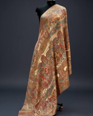 Moonlight Darbar Shawl – T001977KH