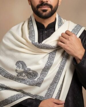Premium Men’s Weaved Kani Shawl