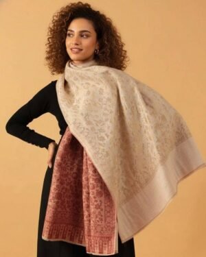 Reversible Soft Crispy Shawl