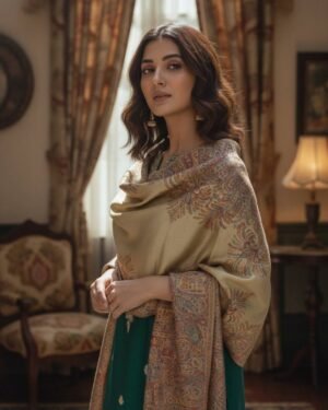 Border Moonlight Shawl – T002072KH
