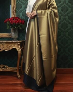 Moonlight Black Gold Reversible Shawl – T002163KH