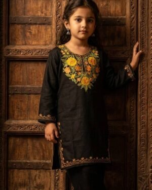 Kids Kashmiri Aari Coordset – T001791KH