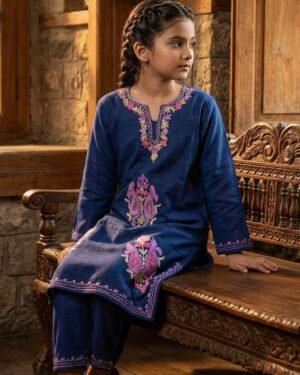 Kids Kashmiri Aari Coordset – T001810KH