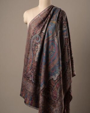 Moonlight Zari Weaved Shawl