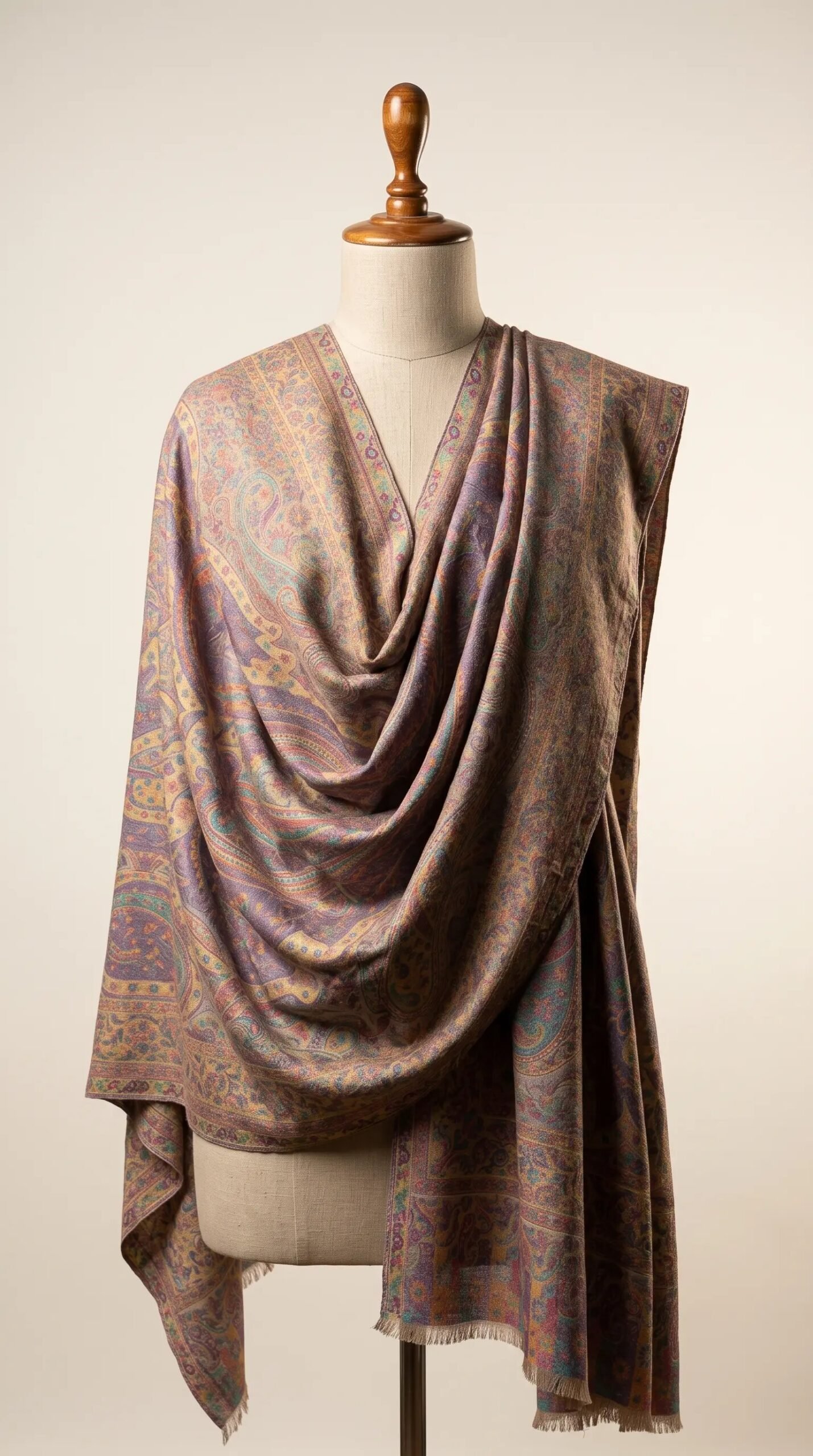 Black Golden Premium Shawl – T001687KH