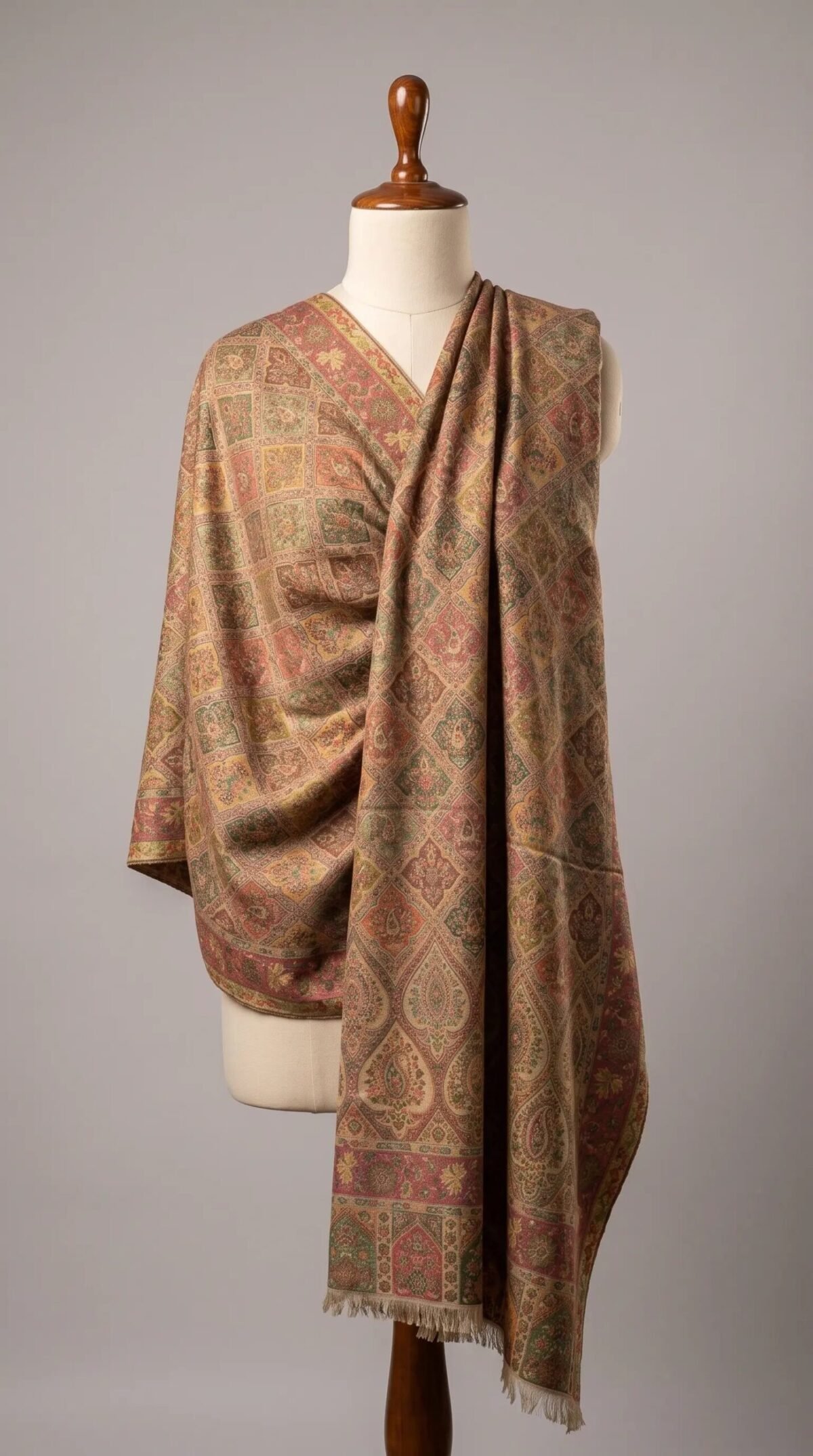 Black Golden Premium Shawl – T001687KH