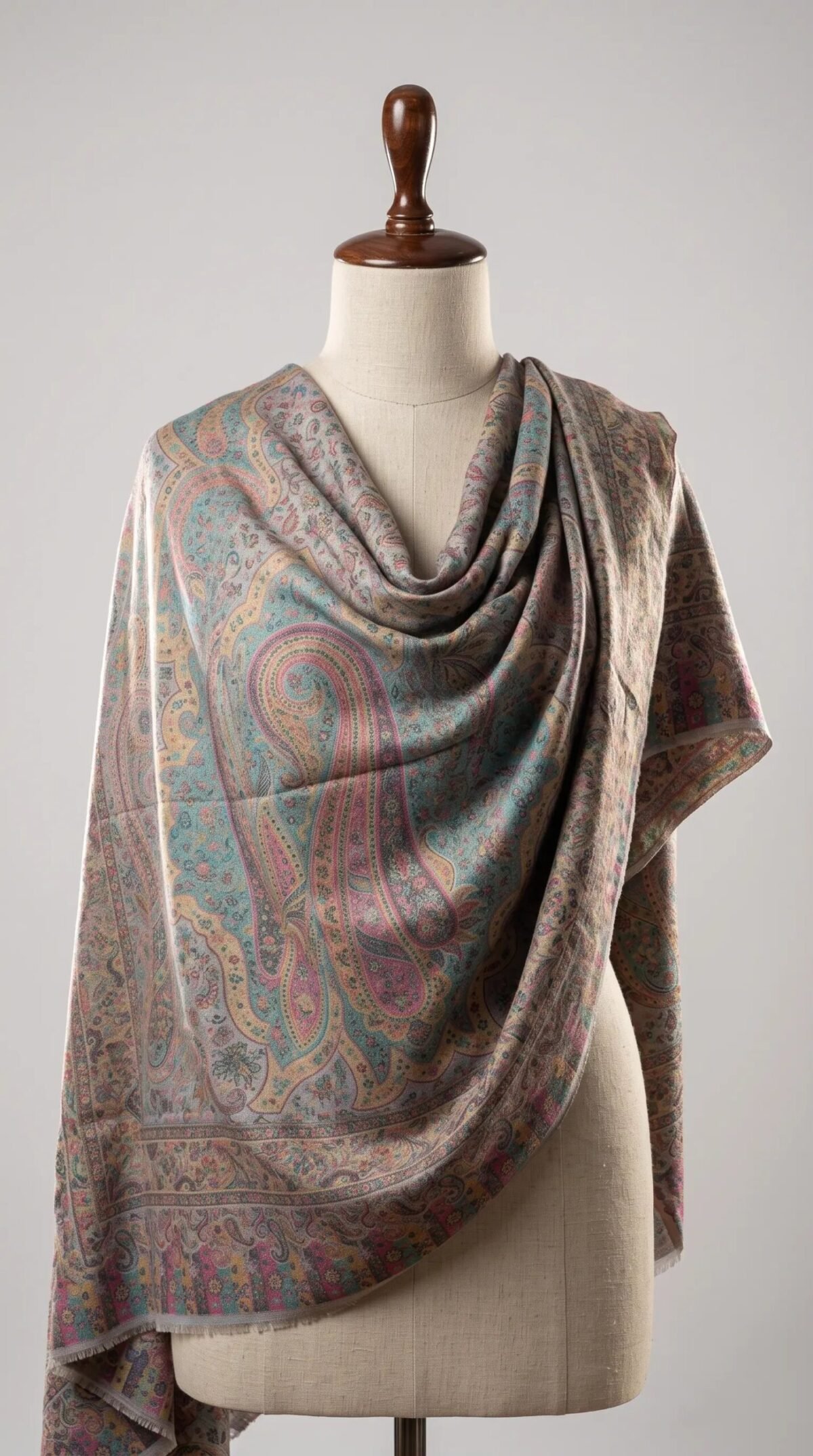 Black Golden Premium Shawl – T001687KH