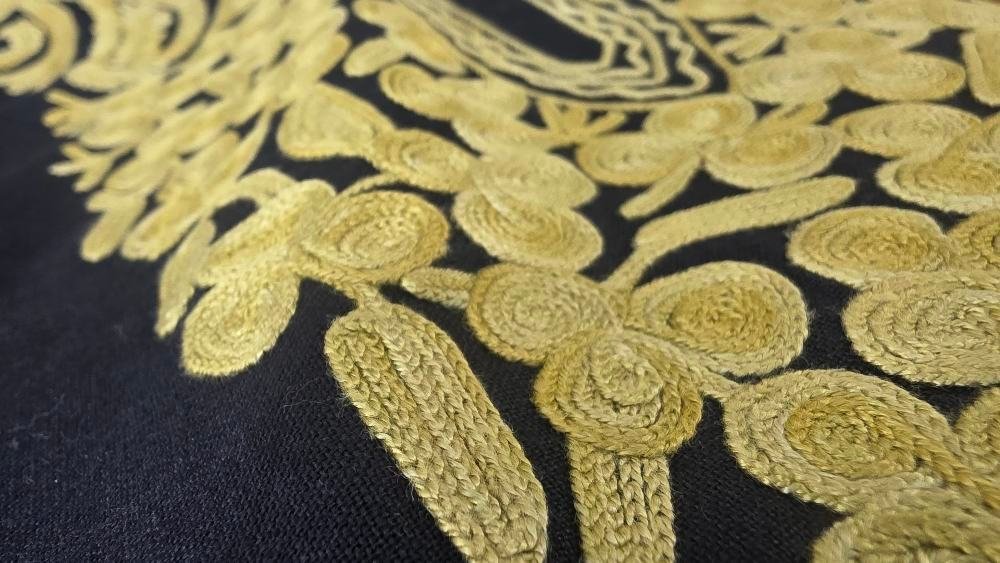 Kashmiri Embroidered Cotton Kurti