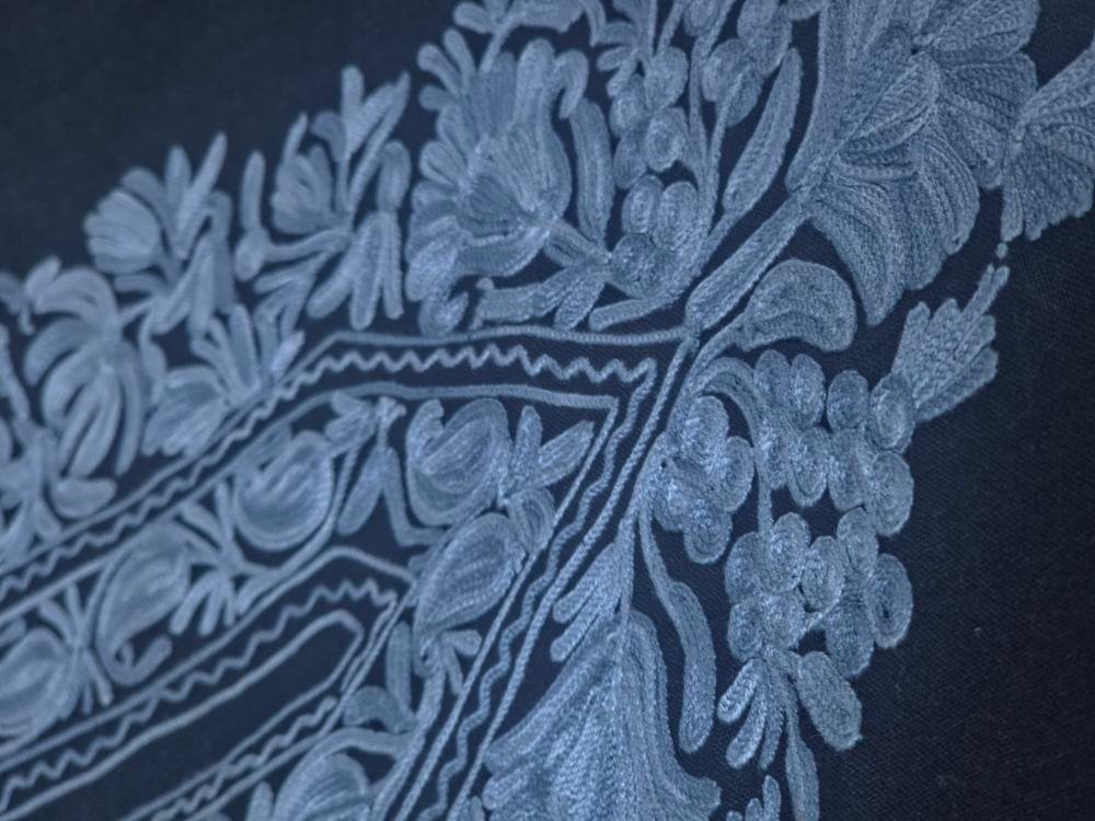 Kashmiri Embroidered Cotton Kurti