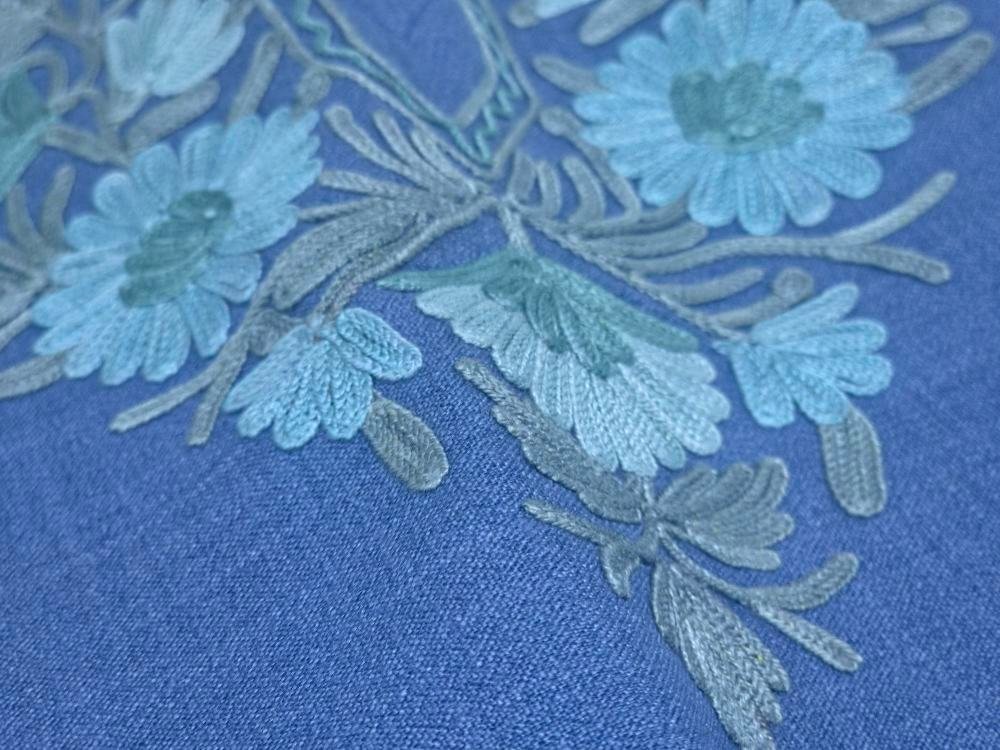 Kashmiri Embroidered Cotton Kurti