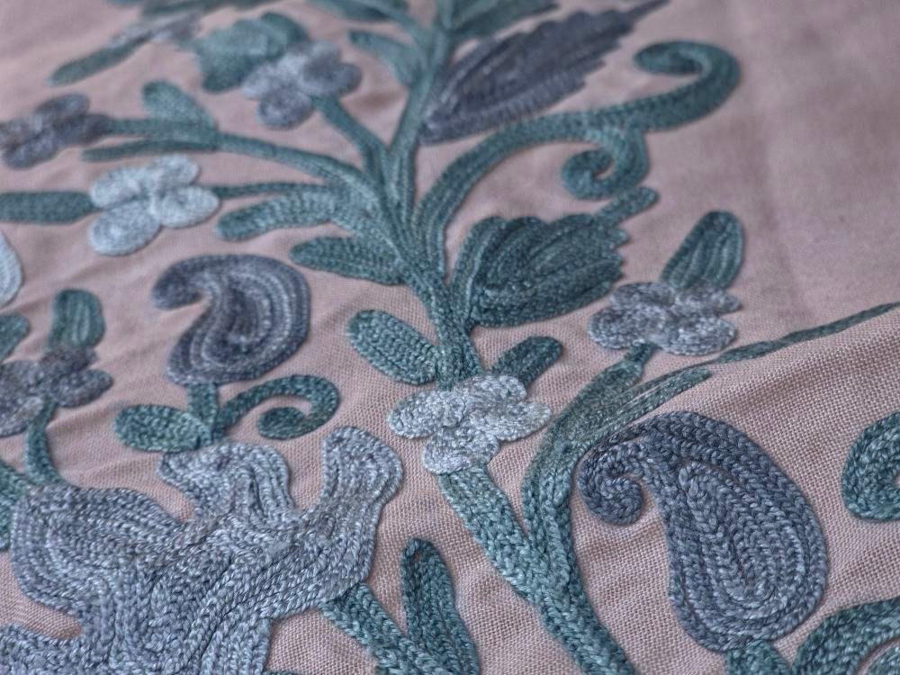 Kashmiri Embroidered Short Cotton Kurti