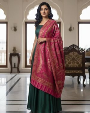 Kani Weaved Big Shawl – T002544KH