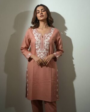 Aari Cotton Coordset – T002551KH