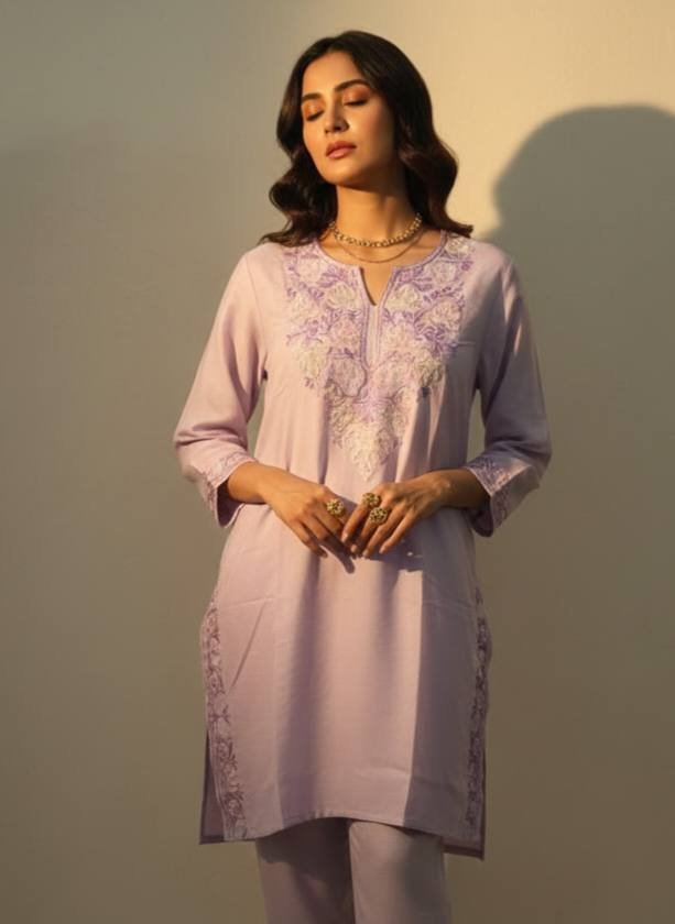 Aari Cotton Coordset – T002573KH
