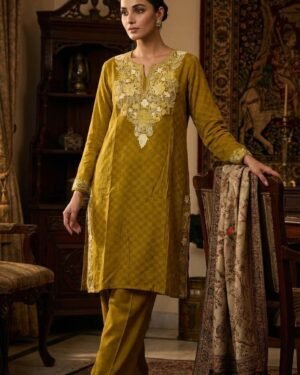 Aari Cotton Coordset – T002944KH