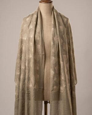 Base Embroidered Japanese Blossom Shawl