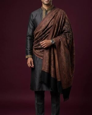 Reversible Men’s Shawl