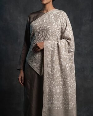 Aari Embroidered Shawl