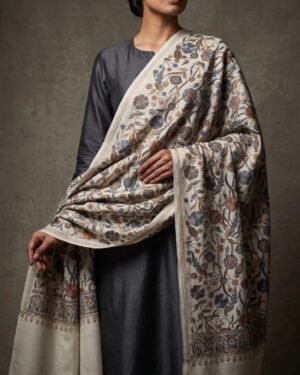 Aari Embroidered Shawl