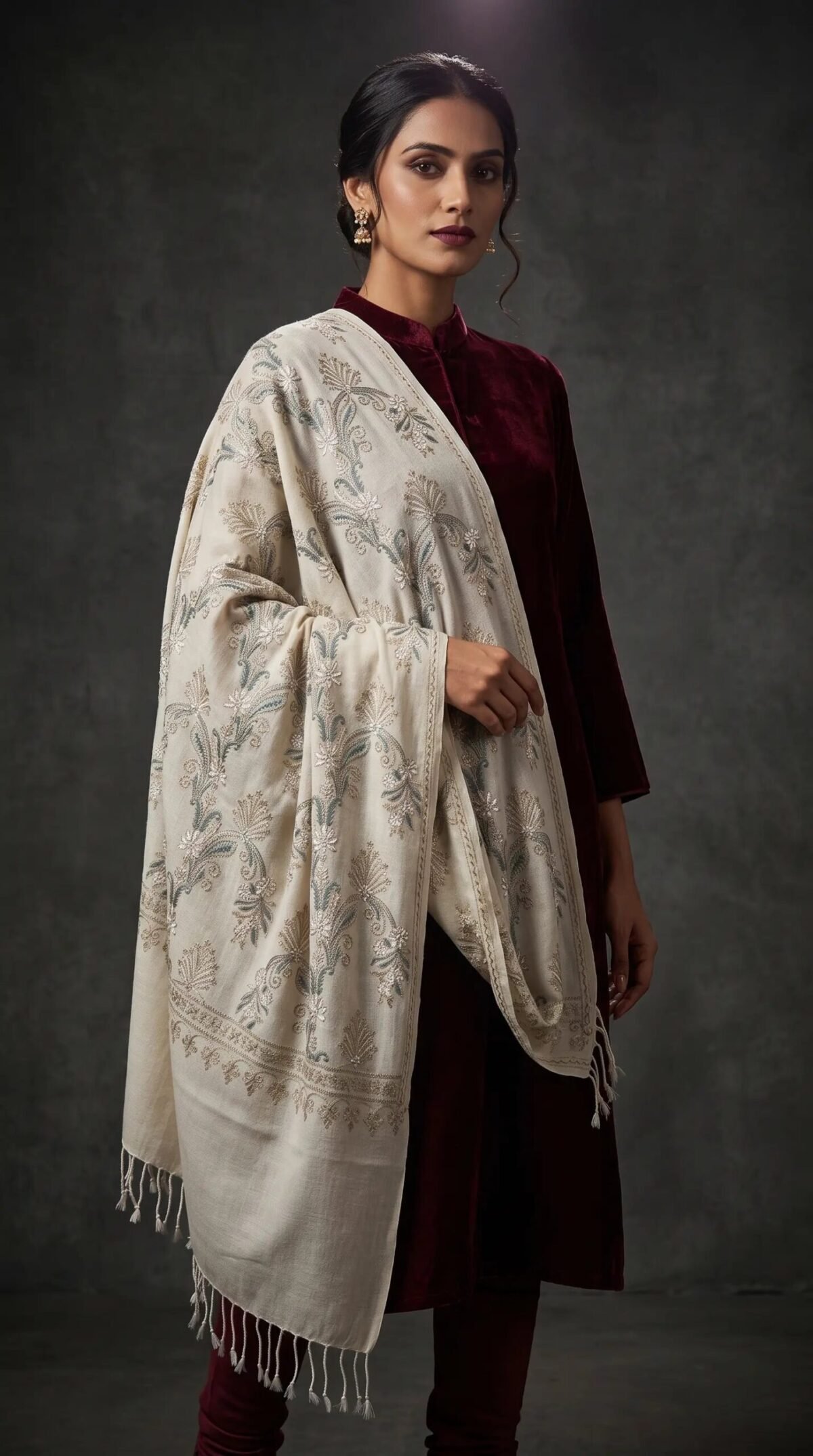 Embroidered Premium Shawl