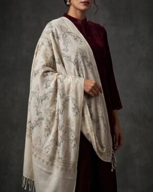 Aari Embroidered Shawl