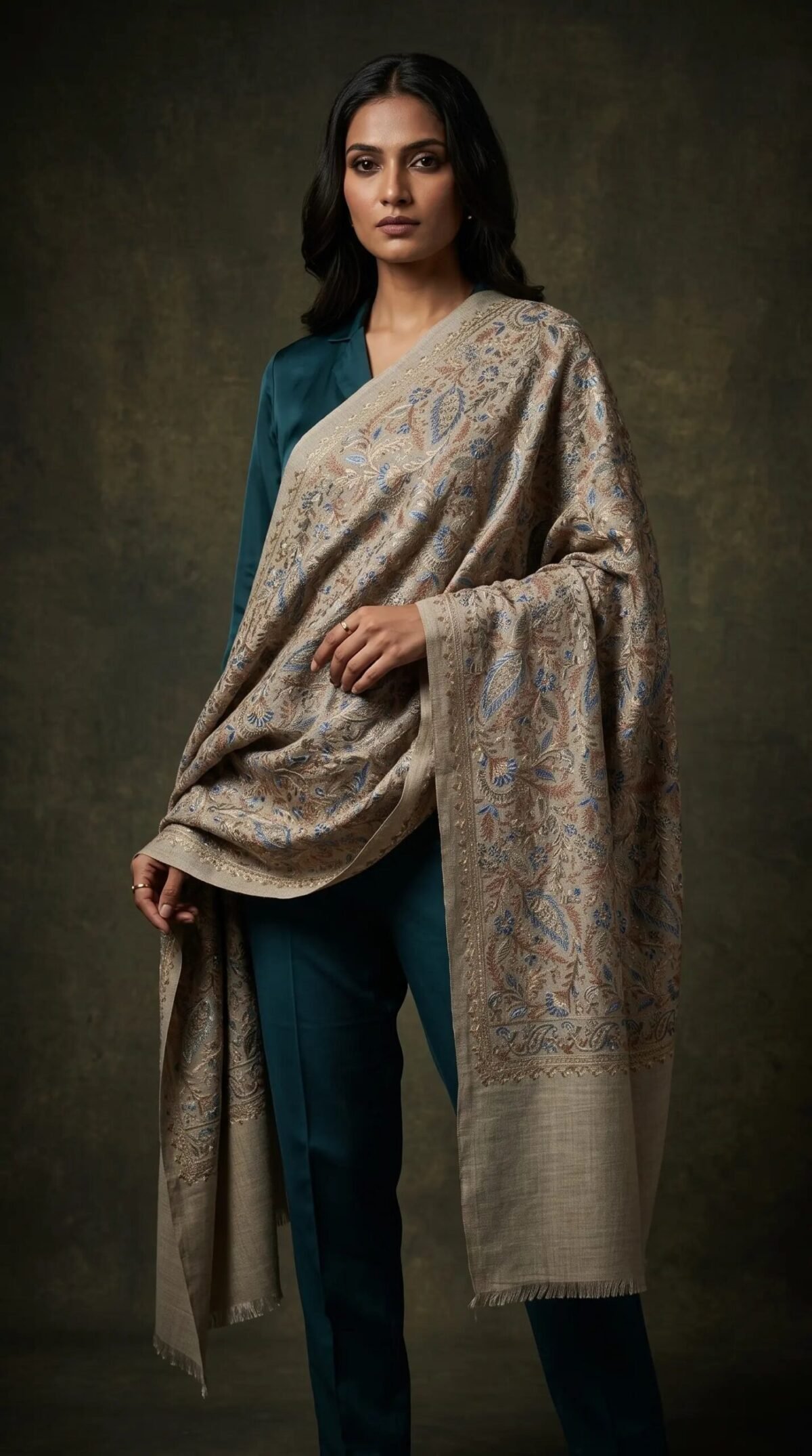 Embroidered Premium Shawl