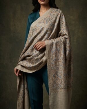 Aari Embroidered Shawl