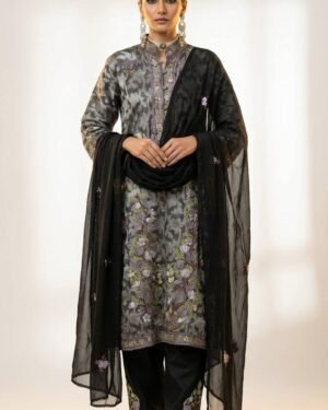 Hand Assisted Aari Three-piece