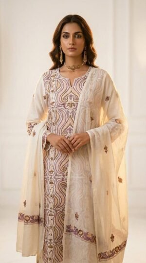 Hand Assisted Aari Two-piece