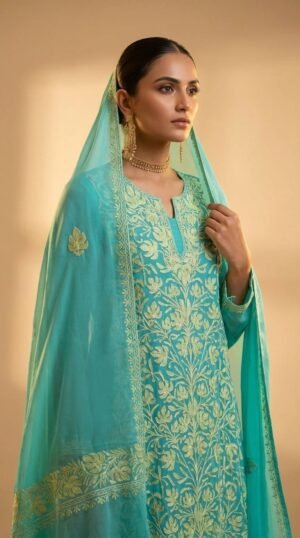 Hand Assisted Aari Two-piece