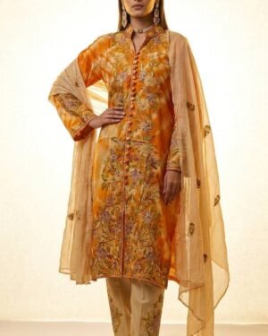 Hand Assisted Aari Three-piece