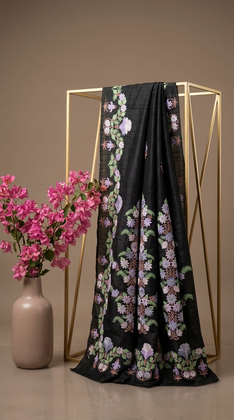 Saree draped on 202604070105 25