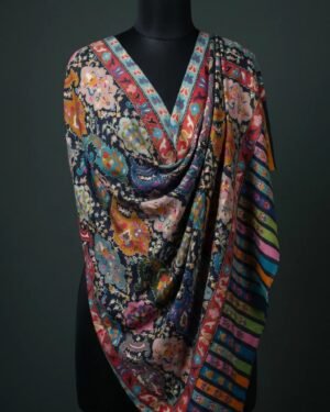 Kalamkari Soft Shawl 130g