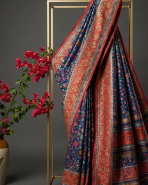 Luxury Kashmiri Kani Silk Saree