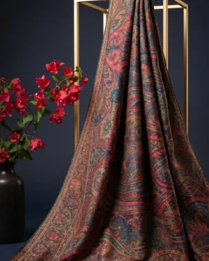 Luxury Kashmiri Kani Silk Saree