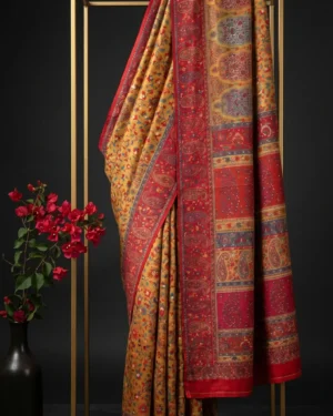 Luxury Kashmiri Kani Silk Saree