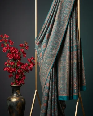 Luxury Kashmiri Kani Silk Saree