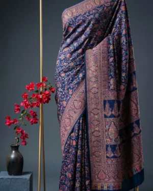 Luxury Kashmiri Kani Silk Saree
