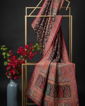 Luxury Kashmiri Kani Silk Saree