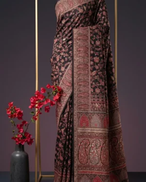 Luxury Kashmiri Kani Silk Saree