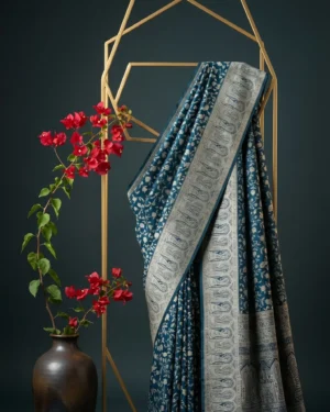 Luxury Kashmiri Kani Silk Saree