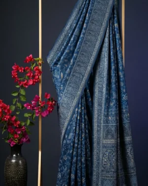 Luxury Kashmiri Kani Silk Saree