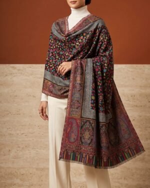 Kani Zari Shawl – T001694KH