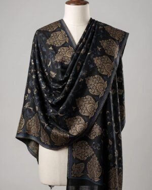 Metallic Weave Shawl