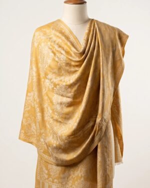 Reversible Metallic Weave Shawl