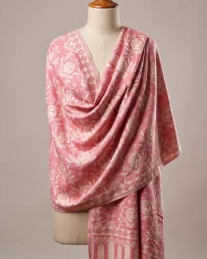 Reversible Metallic Weave Shawl