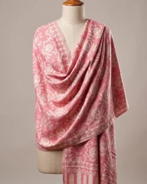 Reversible Metallic Weave Shawl